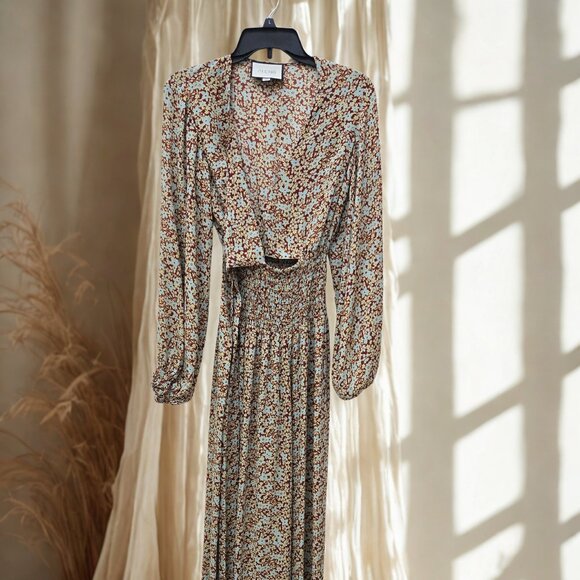 Alexis Jump Suite Floral Maxi Dress – Size  XG Great Condition Used - Picture 1 of 13